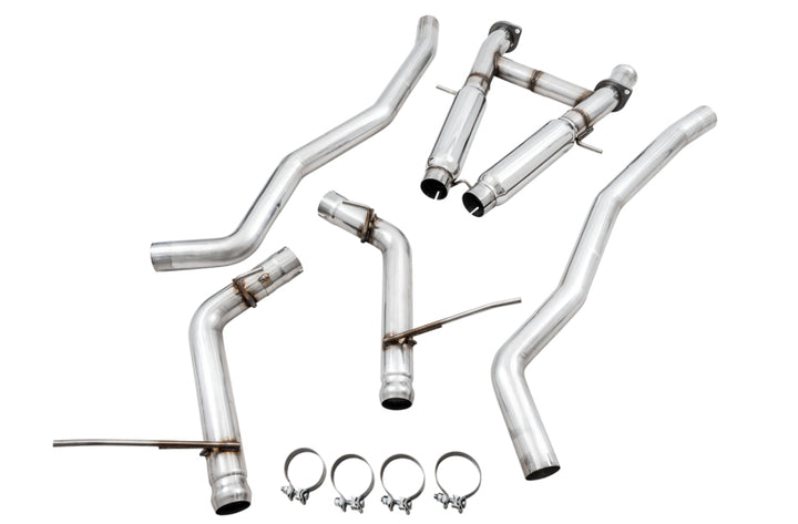 AWE Tuning 2020 Jeep Grand Cherokee SRT/Trackhawk Track Edition Exhaust - Use w/Stock Tips - Bull Strap