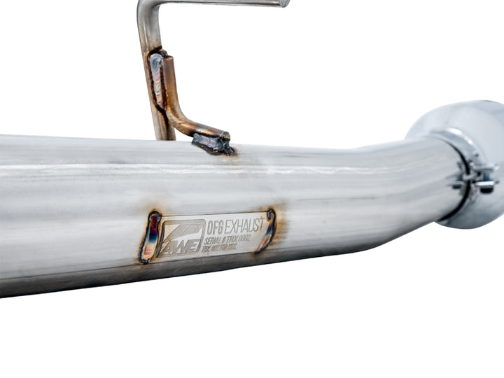 AWE Tuning 2021 RAM 1500 TRX 0FG Cat-Back Exhaust - Diamond Black Tips - Bull Strap