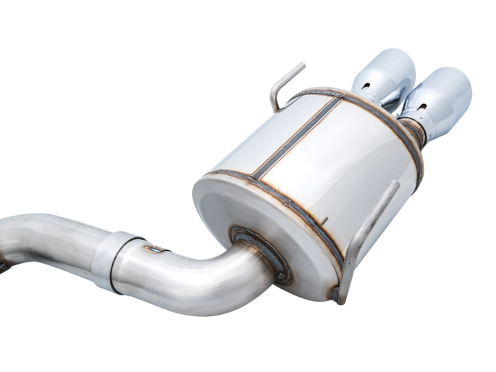 AWE Tuning 2022+ VB Subaru WRX Touring Edition Exhaust - Chrome Silver Tips - Bull Strap