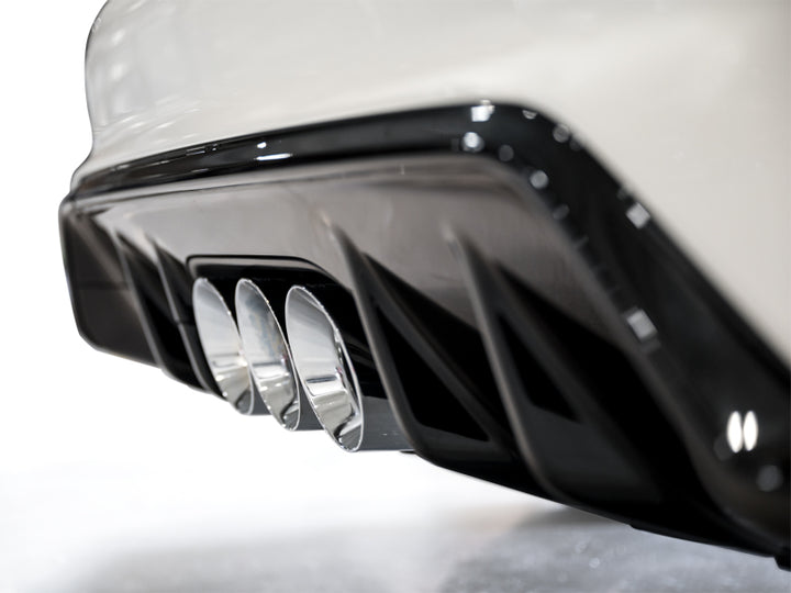 AWE Tuning 2023 Honda Civic Type R FL5 Touring Edition Exhaust w/ Triple Chrome Silver Tips - Bull Strap