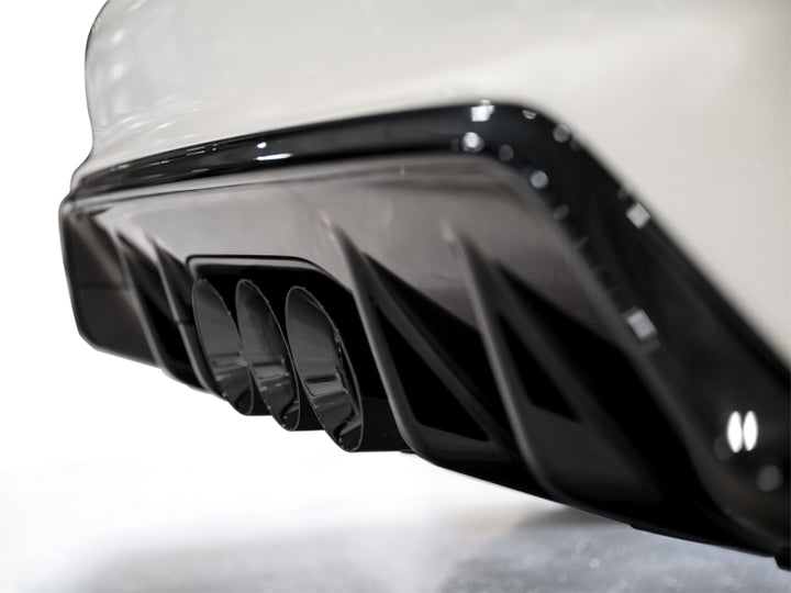 AWE Tuning 2023 Honda Civic Type R FL5 Track Edition Exhaust w/ Triple Diamond Black Tips - Bull Strap