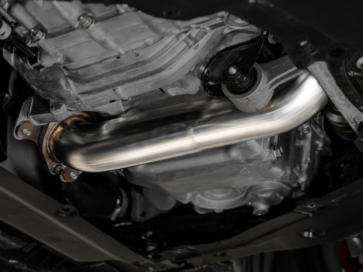 AWE Tuning 2024 Acura Integra Type S DE5 FWD Touring Edition Exhaust w/ Triple Diamond Black Tips - Bull Strap