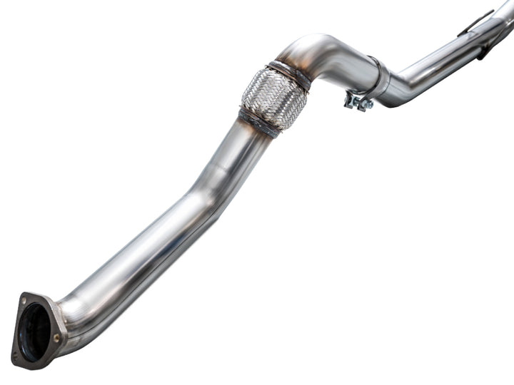AWE Tuning 2024 Acura Integra Type S DE5 FWD Touring Edition Exhaust w/ Triple Diamond Black Tips - Bull Strap