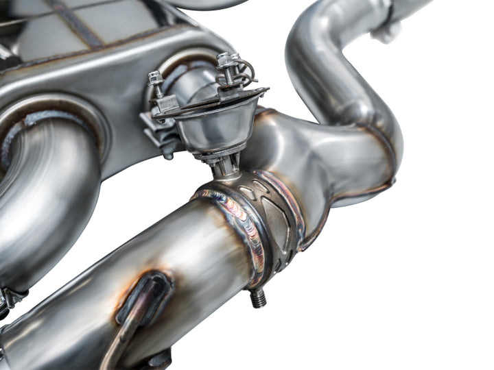 AWE Tuning 23-24 BMW G87 M2 SwitchPath Edition Exhaust - Diamond Black Tips - Bull Strap
