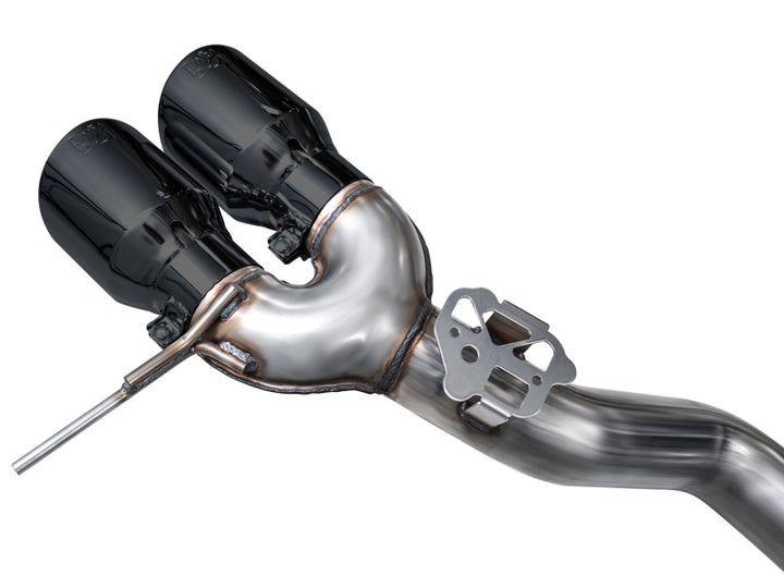 AWE Tuning 23-24 BMW G87 M2 Track Edition Exhaust - Diamond Black Tips - Bull Strap