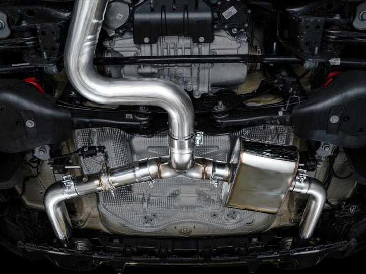 AWE Tuning Audi 22-23 8Y RS3 Cat-Back SwitchPath Exhaust (No Tips) - Bull Strap