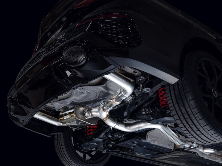 AWE Tuning Audi 22-23 8Y RS3 Cat-Back SwitchPath Exhaust (No Tips) - Bull Strap