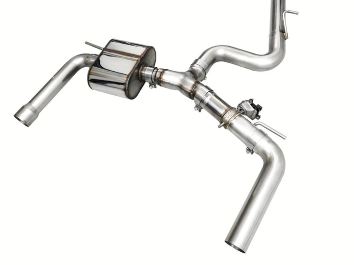 AWE Tuning Audi 22-23 8Y RS3 Cat-Back SwitchPath Exhaust (No Tips) - Bull Strap