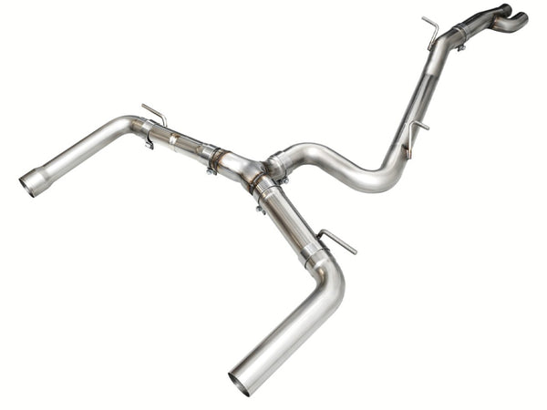 AWE Tuning Audi 22-23 8Y RS3 Cat-Back Track Edition Exhaust System - No Tips - Bull Strap