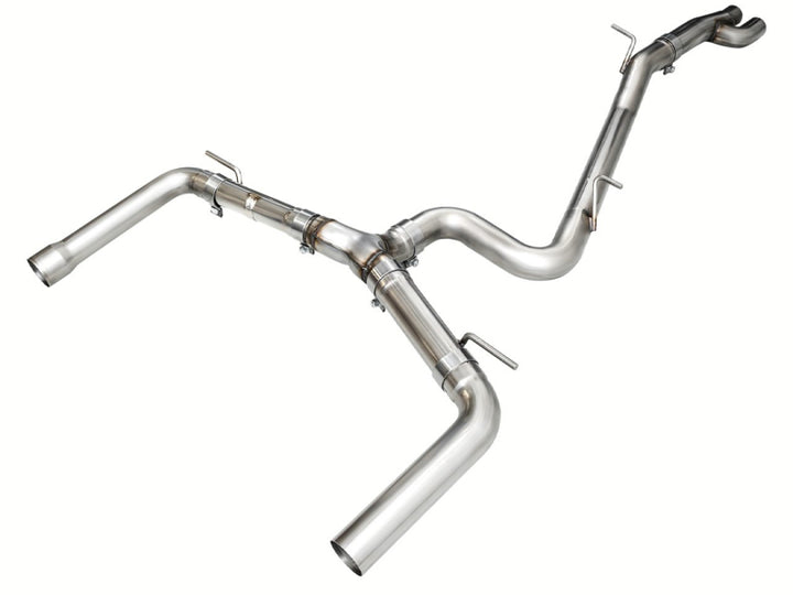 AWE Tuning Audi 22-23 8Y RS3 Cat-Back Track Edition Exhaust System - No Tips - Bull Strap
