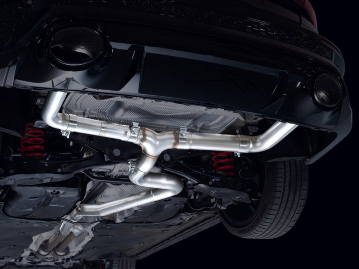 AWE Tuning Audi 22-23 8Y RS3 Cat-Back Track Edition Exhaust System - No Tips - Bull Strap