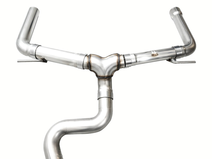 AWE Tuning Audi 22-23 8Y RS3 Cat-Back Track Edition Exhaust System - No Tips - Bull Strap