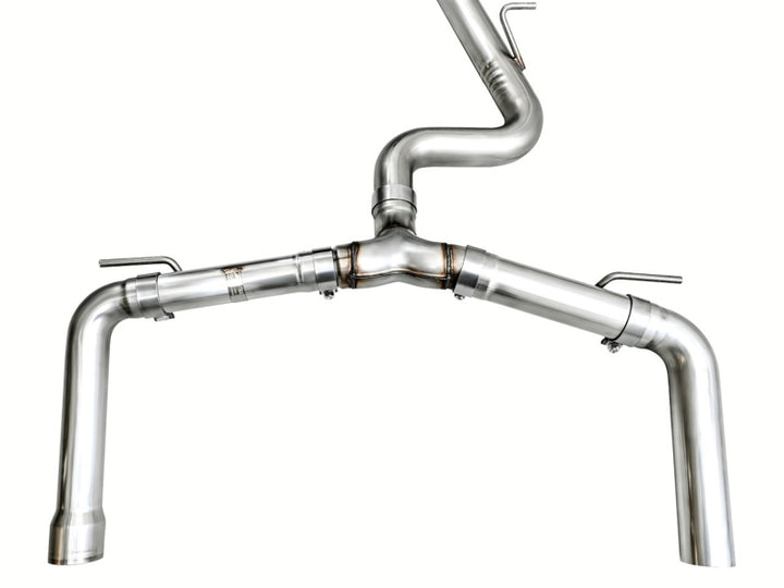 AWE Tuning Audi 22-23 8Y RS3 Cat-Back Track Edition Exhaust System - No Tips - Bull Strap