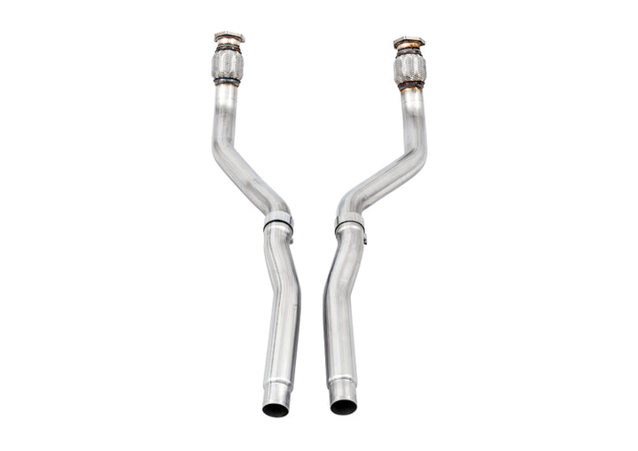 AWE Tuning Audi B8 3.0T Non-Resonated Downpipes for S4 / S5 - Bull Strap