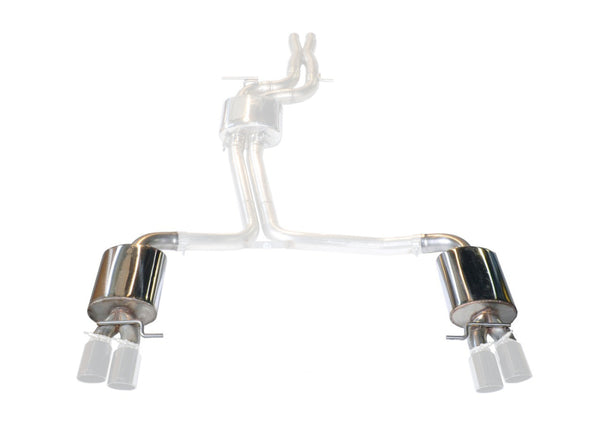 AWE Tuning Audi B8.5 S4/S5 3.0T Track to Touring Edition Conversion Kit (for Kits w/102mm Tips) - Bull Strap