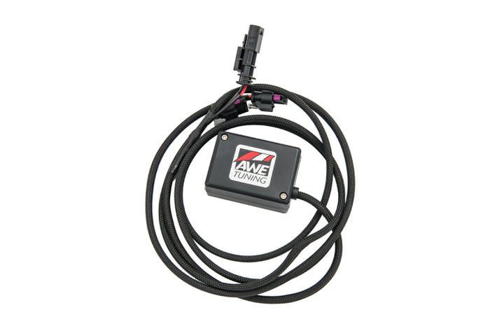 AWE Tuning Audi B9 S5 Sportback SwitchPath Exhaust - Non-Resonated (Black 102mm Tips) - Bull Strap