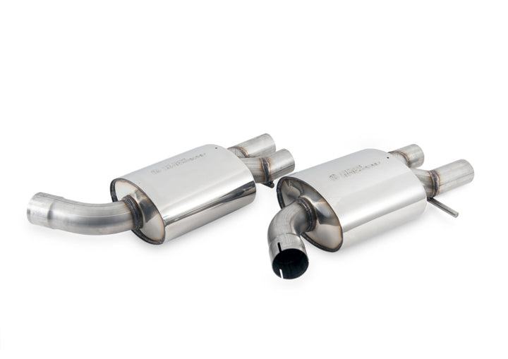 AWE Tuning Audi C7.5 A6 3.0T Touring Edition Exhaust - Quad Outlet Diamond Black Tips - Bull Strap