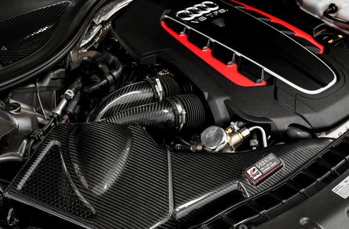 AWE Tuning Audi C7 S6 / S7 4.0T S-FLO Carbon Intake V2 - Bull Strap