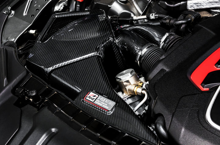 AWE Tuning Audi C7 S6 / S7 4.0T S-FLO Carbon Intake V2 - Bull Strap