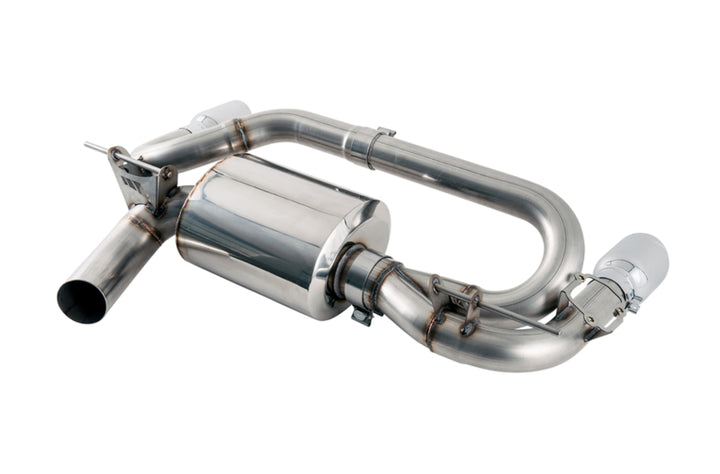 AWE Tuning BMW F22 M235i / M240i Touring Edition Axle-Back Exhaust - Diamond Black Tips (90mm) - Bull Strap