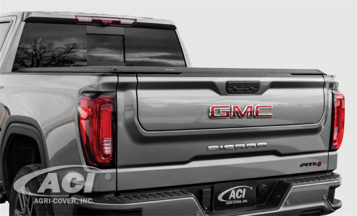 Access LOMAX Tri-Fold Cover 2019+ Chevy/GMC Full Size 1500 - 5ft 8in Box - Bull Strap