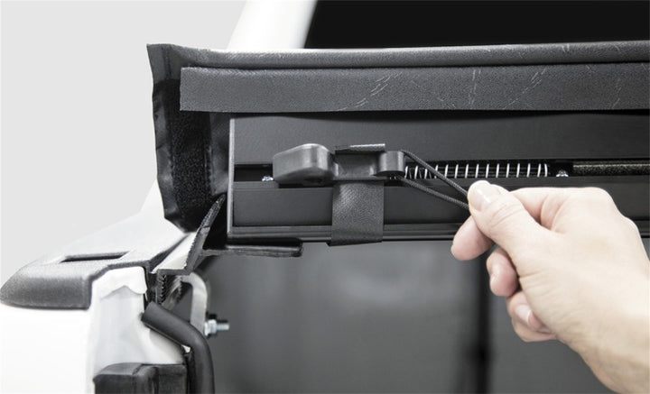 Access Literider 99-06 Chevy/GMC Full Size 6ft 6in Stepside Bed (Bolt On) Roll-Up Cover - Bull Strap