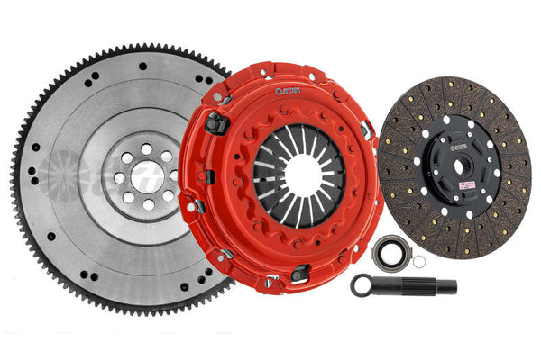 Action Clutch 12-15 Honda Civic Si 2.4L (K24Z7) Stage 1 Clutch Kit (1OS) w/OE-HD Flywheel - Bull Strap