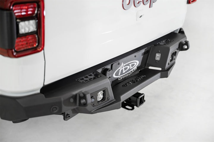Addictive Desert Designs 2020 Jeep Gladiator JT Stealth Fighter Rear Bumper - Bull Strap