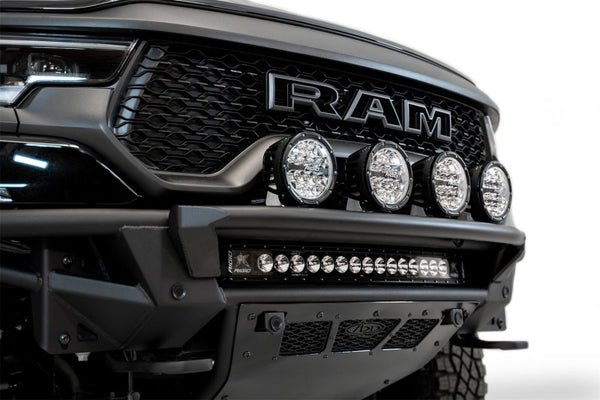 Addictive Desert Designs 2021 Dodge RAM 1500 TRX Light Hoop For PRO Bolt-On Front Bumper - Bull Strap