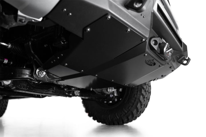 Addictive Desert Designs 2024 Toyota Tacoma Stealth Center Mount Winch Front Bumper - Bull Strap
