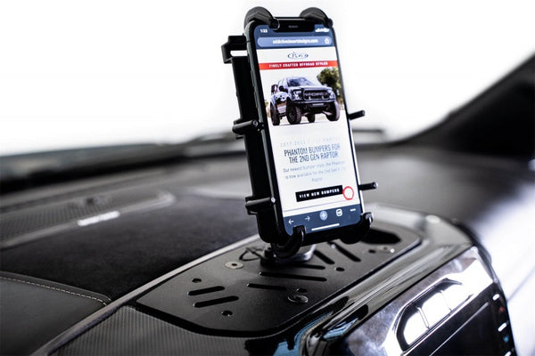 Addictive Desert Designs 21-23 Dodge Ram TRX Digital Device Dash Mount - Bull Strap