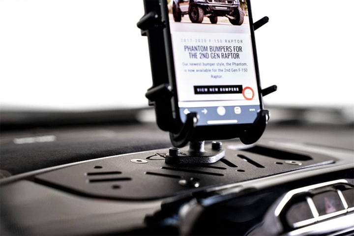 Addictive Desert Designs 21-23 Dodge Ram TRX Digital Device Dash Mount - Bull Strap