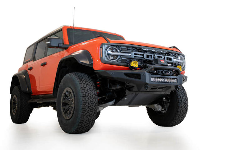 Addictive Desert Designs 22-23 Ford Bronco Raptor Rock Fighter Skid Plate - Bull Strap