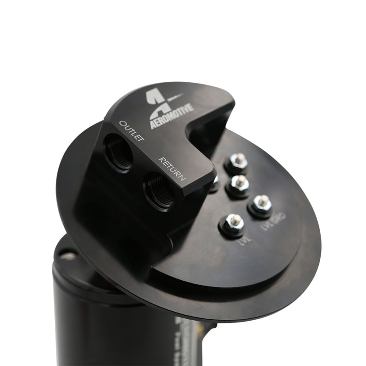 Aeromotive 11-17 Mustang S197/S550 Brushless 5.0 GPM Gear Pump 18-20 GT/Ecoboost - Bull Strap