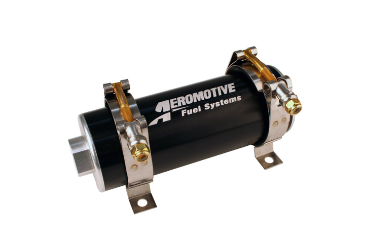 Aeromotive 700 HP EFI Fuel Pump - Black - Bull Strap