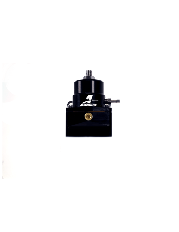 Aeromotive A1000-6 Injected Bypass Adjustable EFI Regulator (2) -6 Inlet/(1) -6 Return - Black - Bull Strap