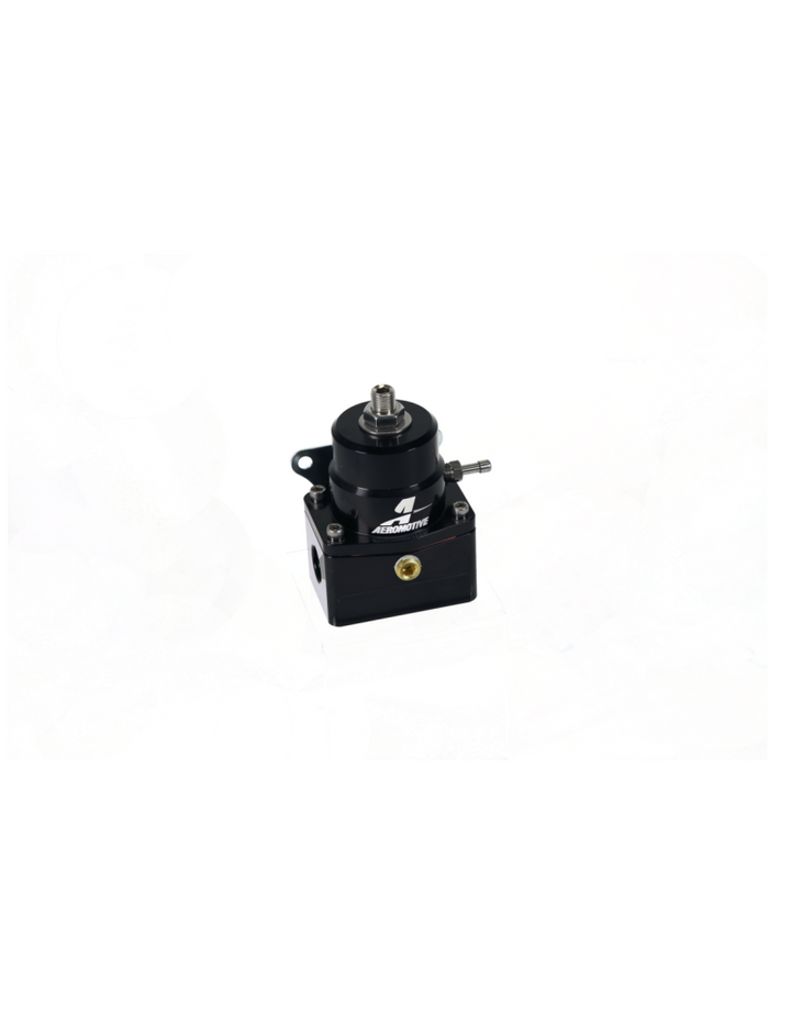 Aeromotive A1000-6 Injected Bypass Adjustable EFI Regulator (2) -6 Inlet/(1) -6 Return - Black - Bull Strap