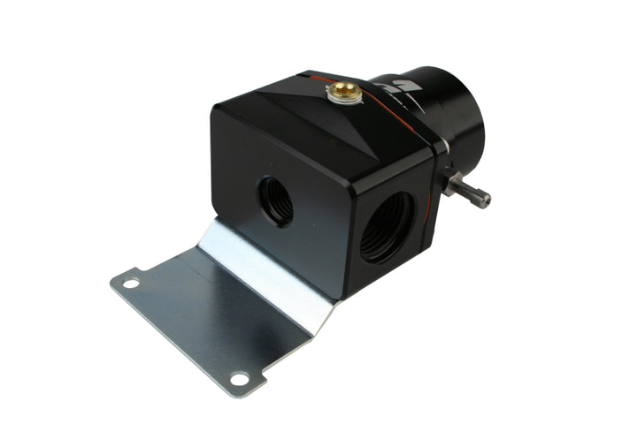 Aeromotive Adjustable EFI Regulator (2) -10 Inlet/-6 Return - Black - Bull Strap