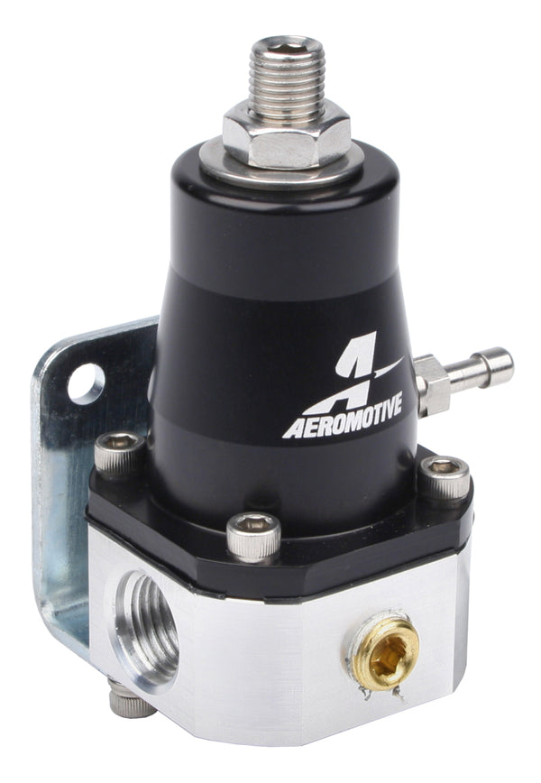 Aeromotive Adjustable Regulator - EFI Bypass - (2) -6 Inlets/(1) -6 Return - Bull Strap