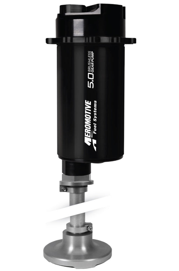 Aeromotive Brushless Spur Gear Fuel Pump w/TVS Controller - Universal - In-Tank - 5gpm - Bull Strap