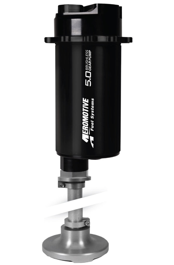 Aeromotive Brushless Spur Gear Fuel Pump w/TVS Controller - Universal - In-Tank - 5gpm - Bull Strap