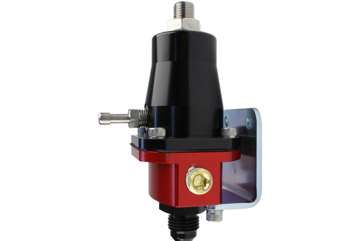 Aeromotive Compact Billet Adjustable EFI Regulator - (1) AN-6 Male Inlet and Return - Bull Strap
