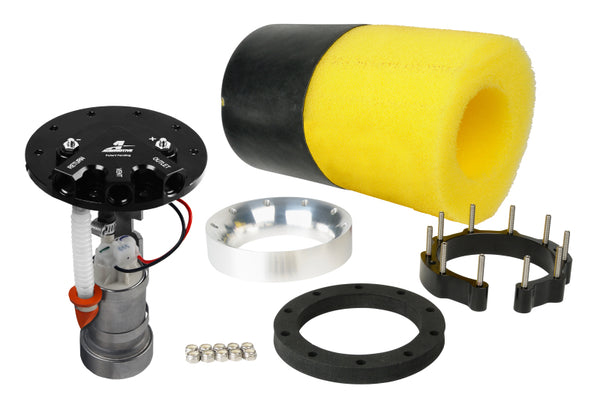 Aeromotive Fuel Pump - Universal - Phantom 450 - 6-10in Depth - Bull Strap
