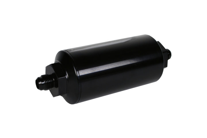 Aeromotive In-Line Filter - (AN-06 Male) 100 Micron Stainless Steel Element - Bull Strap