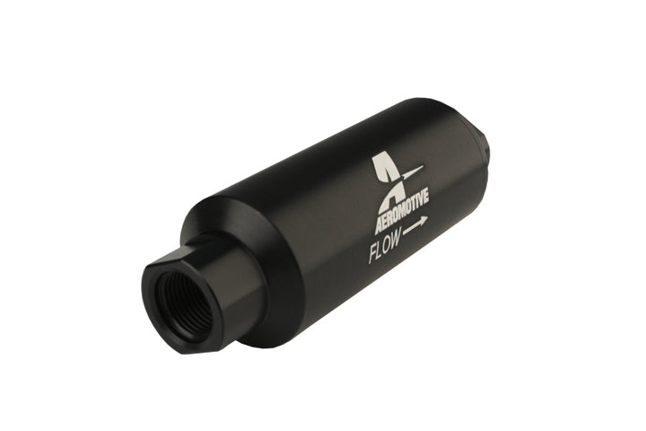 Aeromotive Marine AN-12 Fuel Filter - 100 Micron - SS Element - Bull Strap