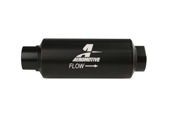Aeromotive Marine AN-12 Fuel Filter - 100 Micron - SS Element - Bull Strap