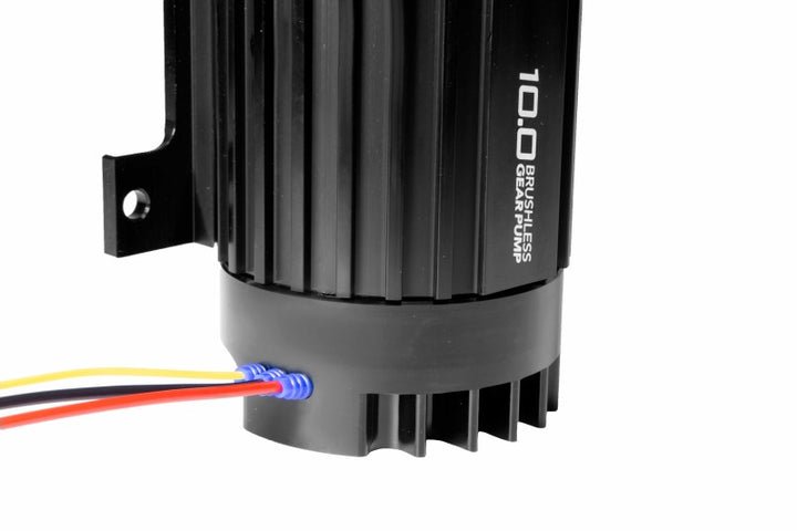 Aeromotive TVS In-Line Brushless Spur 10.0 External Fuel Pump - Bull Strap