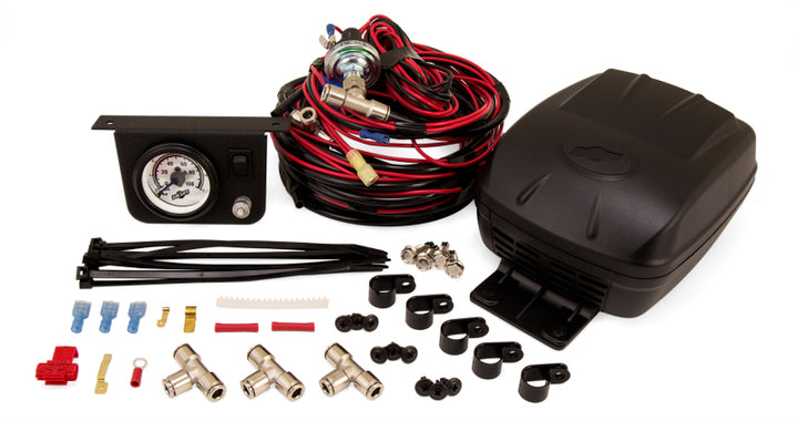 Air Lift Load Controller Ii - Single Gauge w/ Lps 5 PSI Min. - Bull Strap