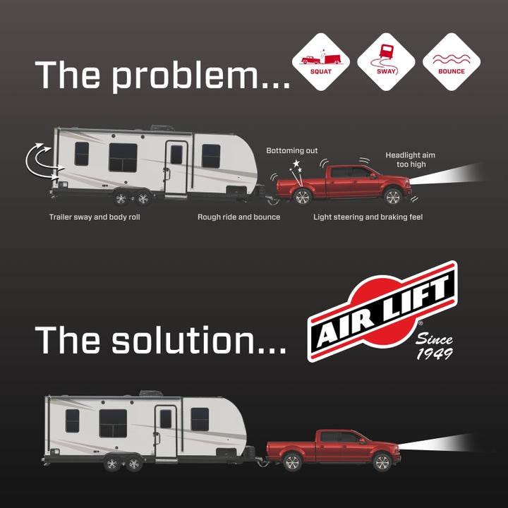 Air Lift Loadlifter 5000 Air Spring Kit - Bull Strap