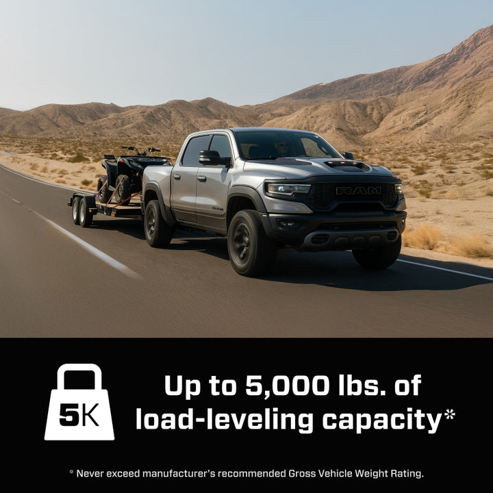 Air Lift Loadlifter 5000 Ultimate Air Spring Kit w/ Internal Jounce for 21-24 Dodge Ram TRX 4WD - Bull Strap